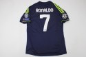 Koszulka Piłkarska Real Madryt 2012/2013 Granatowa Retro, Ronaldo Koszulka Piłkarska Real Madryt 2012/2013 Granatowa Retro, Ronaldo