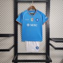 Piłkarski Komplet Strój Dziecięcy SSC Napoli 2023/2024, Zieliński, Osimhen Piłkarski Komplet Strój Dziecięcy SSC Napoli 2023/2024, Zieliński, Osimhen