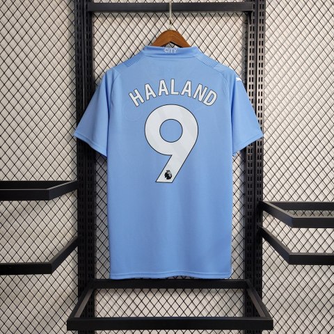 Koszulka Manchester City Home 2023/2024 Fan, Haaland, De Bruyne, Koszulki Piłkarskie Ligi Angielskiej Koszulka Manchester City Home 2023/2024 Fan, Haaland, De Bruyne, Koszulki Piłkarskie Ligi Angielskiej