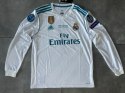 Koszulka Piłkarska Real Madryt 2017/18 Retro Dł. rękaw Koszulka Piłkarska Real Madryt 2017/18 Retro Dł. rękaw
