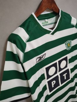 Koszulka Piłkarska Sporting Lizbona 2002/2003 Home Retro, Ronaldo