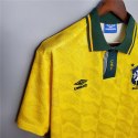 Koszulka Piłkarska Brazylia 1992 Home Retro, Romario, Bebeto Koszulka Piłkarska Brazylia 1992 Home Retro, Romario, Bebeto