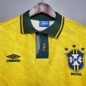 Koszulka Piłkarska Brazylia 1992 Home Retro, Romario, Bebeto Koszulka Piłkarska Brazylia 1992 Home Retro, Romario, Bebeto