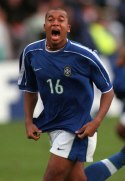 Koszulka Piłkarska Brazylia 1998 Away MŚ Retro Koszulka Piłkarska Brazylia 1998 Away MŚ Retro