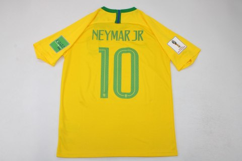 KOSZULKA PIŁKARSKA BRAZYLIA 2018 RETRO KOSZULKA PIŁKARSKA BRAZYLIA 2018 RETRO