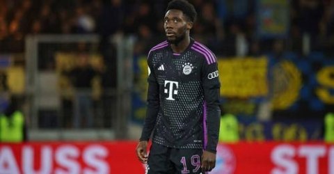 Piłkarski Komplet Strój Dziecięcy Bayern Monachium Away 2023/2024 Piłkarski Komplet Strój Dziecięcy Bayern Monachium Away 2023/2024