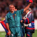 Koszulka Piłkarska FC Barcelona 1996/1997 Retro Wyjazdowa Koszulka Piłkarska FC Barcelona 1996/1997 Retro Wyjazdowa