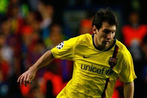 Koszulka Piłkarska FC Barcelona 2008/2009 Retro Wyjazdowa Koszulka Piłkarska FC Barcelona 2008/2009 Retro Wyjazdowa
