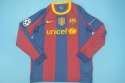 Koszulka Piłkarska FC Barcelona 2010/2011 Retro Długi Rękaw, Messi, Xavi, Iniesta Koszulka Piłkarska FC Barcelona 2010/2011 Retro Długi Rękaw, Messi, Xavi, Iniesta