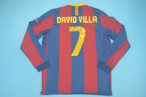 Koszulka Piłkarska FC Barcelona 2010/2011 Retro Długi Rękaw, Messi, Xavi, Iniesta Koszulka Piłkarska FC Barcelona 2010/2011 Retro Długi Rękaw, Messi, Xavi, Iniesta