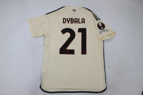 Koszulka Piłkarska AS Roma 2023/2024 Away, Lukaku, Dybala Koszulka Piłkarska AS Roma 2023/2024 Away, Lukaku, Dybala