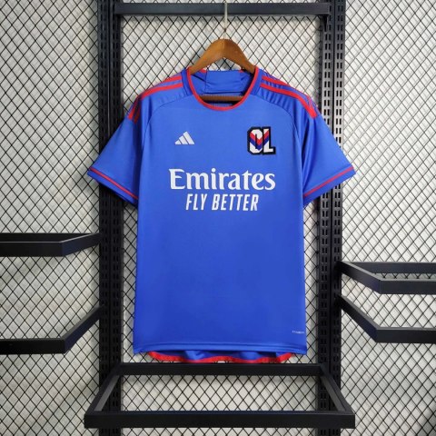 KOSZULKA OLYMPIQUE LYON 2023/2024 AWAY FAN KOSZULKA OLYMPIQUE LYON 2023/2024 AWAY FAN