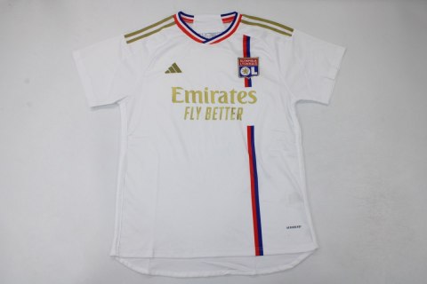 KOSZULKA OLYMPIQUE LYON 2023/2024 HOME FAN KOSZULKA OLYMPIQUE LYON 2023/2024 HOME FAN