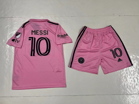 Piłkarski Komplet Strój Dziecięcy Inter Miami Home 2023/2024, Messi Piłkarski Komplet Strój Dziecięcy Inter Miami Home 2023/2024, Messi