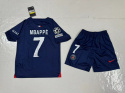 Piłkarski Komplet Strój Dziecięcy Paris Saint Germain 2023/2024, Mbappe Piłkarski Komplet Strój Dziecięcy Paris Saint Germain 2023/2024, Mbappe