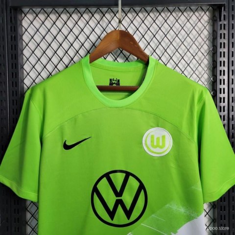 Koszulka Piłkarska VFL Wolfsburg 2023/2024 Home Fan Koszulka Piłkarska VFL Wolfsburg 2023/2024 Home Fan