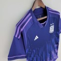 Koszulka Piłkarska piłkarska Argentyna Away 2022 FAN Koszulka Piłkarska piłkarska Argentyna Away 2022 FAN