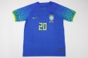 Koszulka piłkarska Brazylia Away 2022 FAN, Neymar Jr, Vini Jr Koszulka piłkarska Brazylia Away 2022 FAN, Neymar Jr, Vini Jr