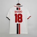 Koszulka Piłkarska AC Milan 1995/1997 Away Retro, #18 Baggio Koszulka Piłkarska AC Milan 1995/1997 Away Retro, #18 Baggio