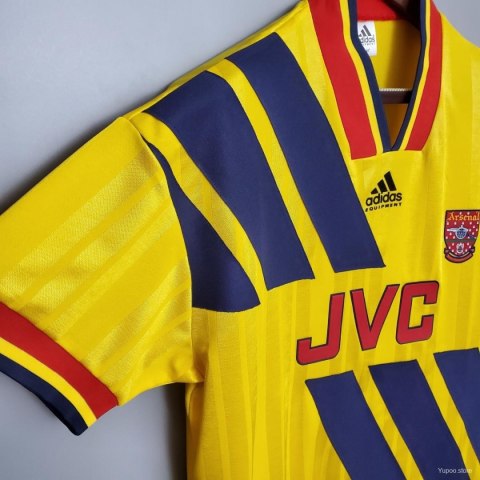 Koszulka Piłkarska Arsenal Londyn 1993/1994 Away Retro Koszulka Piłkarska Arsenal Londyn 1993/1994 Away Retro