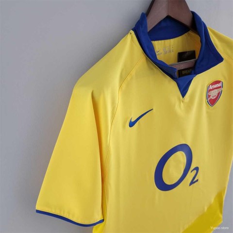 Koszulka Piłkarska Arsenal Londyn 2003/2004 Away Retro, Henry, Bergkamp Koszulka Piłkarska Arsenal Londyn 2003/2004 Away Retro, Henry, Bergkamp