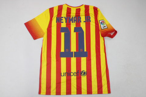 Koszulka Piłkarska FC Barcelona 2013/2014 Away Retro, Messi, Neymar, Xavi, Iniesta Koszulka Piłkarska FC Barcelona 2013/2014 Away Retro, Messi, Neymar, Xavi, Iniesta