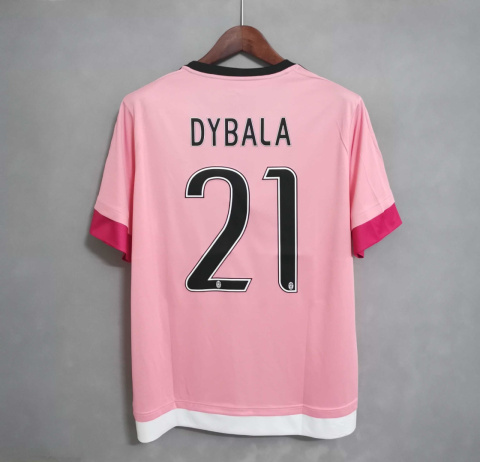 Koszulka Piłkarska Juventus Turyn 2015/2016 Away Retro, Dybala Koszulka Piłkarska Juventus Turyn 2015/2016 Away Retro, Dybala