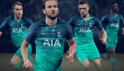 Koszulka Piłkarska TOTTENHAM HOSPUR AWAY 2018/2019 RETRO Koszulka Piłkarska TOTTENHAM HOSPUR AWAY 2018/2019 RETRO