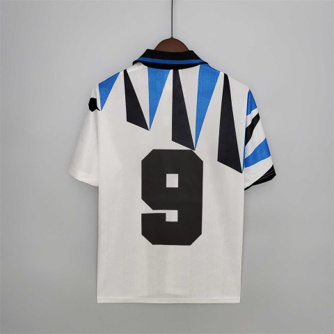 Koszulka Piłkarska Inter Mediolan 1991/1992 Away Retro, Klinsmann, Matthaus Koszulka Piłkarska Inter Mediolan 1991/1992 Away Retro, Klinsmann, Matthaus