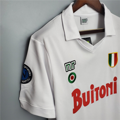 Koszulka Piłkarska SSC Napoli 1987/1988 Away Retro, Maradona Koszulka Piłkarska SSC Napoli 1987/1988 Away Retro, Maradona