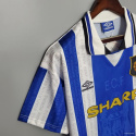 Koszulka Piłkarska Manchester United 1994/1996 Away Retro, Cantona, Beckham, Giggs Koszulka Piłkarska Manchester United 1994/1996 Away Retro, Cantona, Beckham, Giggs