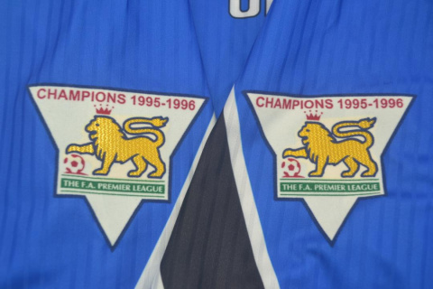 Koszulka Piłkarska Manchester United 1996/1997 Away Retro, Beckham, Cantona, Giggs, Scholes Koszulka Piłkarska Manchester United 1996/1997 Away Retro, Beckham, Cantona, Giggs, Scholes