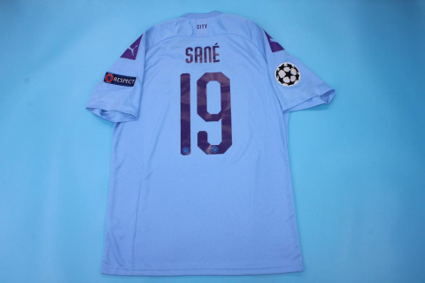 Koszulka Manchester City 2019/2020 Home Retro Koszulka Manchester City 2019/2020 Home Retro