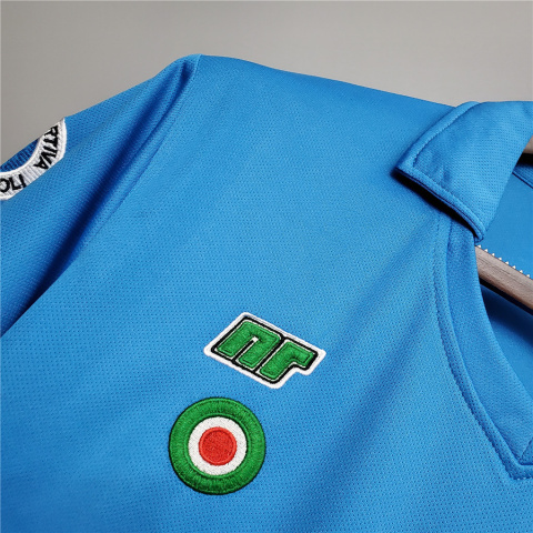 Koszulka Piłkarska SSC Napoli 1987/1988 Home Retro, Maradona Koszulka Piłkarska SSC Napoli 1987/1988 Home Retro, Maradona
