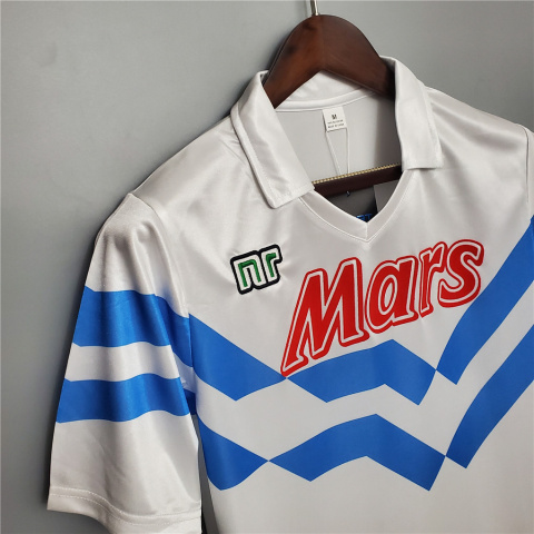 Koszulka Piłkarska SSC Napoli 1988/1989 Away Retro, Maradona Koszulka Piłkarska SSC Napoli 1988/1989 Away Retro, Maradona