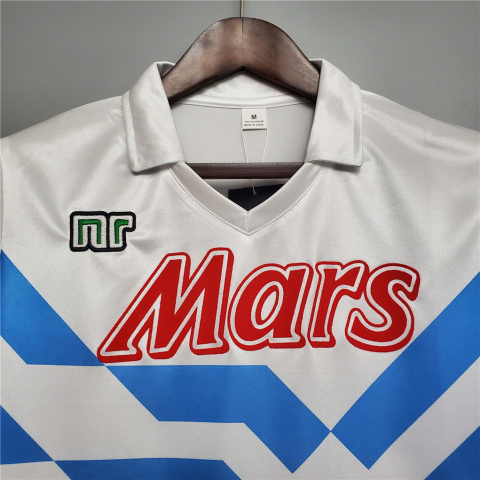 Koszulka Piłkarska SSC Napoli 1988/1989 Away Retro, Maradona Koszulka Piłkarska SSC Napoli 1988/1989 Away Retro, Maradona