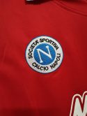 Koszulka Piłkarska SSC Napoli 1988/1989 Away Red Retro, Maradona Koszulka Piłkarska SSC Napoli 1988/1989 Away Red Retro, Maradona