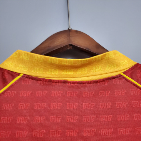 Koszulka Piłkarska AS Roma 1990/1991 Home Retro, Voller Koszulka Piłkarska AS Roma 1990/1991 Home Retro, Voller
