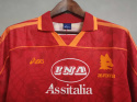 Koszulka Piłkarska AS Roma 1995/1996 Home Retro, TOTTI Koszulka Piłkarska AS Roma 1995/1996 Home Retro, TOTTI