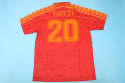 Koszulka Piłkarska AS Roma 1995/1996 Home Retro, TOTTI Koszulka Piłkarska AS Roma 1995/1996 Home Retro, TOTTI