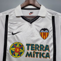 Koszulka Piłkarska Valencia CF 2000/2001 Home Retro, Mendieta, Claudio Lopez