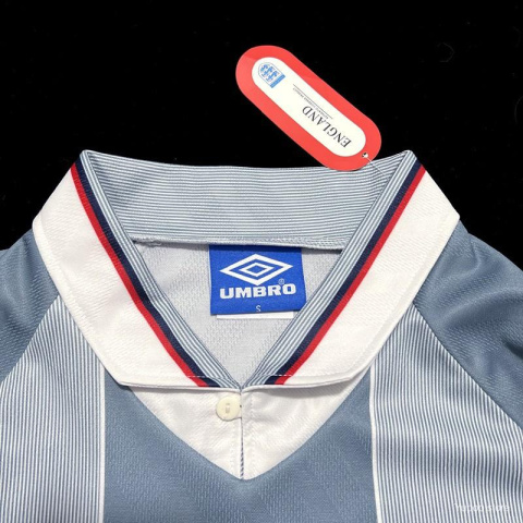Koszulka Piłkarska Anglia EURO 1996 AWAY RETRO, Gascoigne Koszulka Piłkarska Anglia EURO 1996 AWAY RETRO, Gascoigne