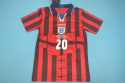 Koszulka Piłkarska Anglia MŚ 1998 Away Retro Koszulka Piłkarska Anglia MŚ 1998 Away Retro