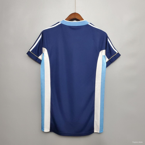 Koszulka Piłkarska Argentyna MŚ 1998 Away Retro Koszulka Piłkarska Argentyna MŚ 1998 Away Retro