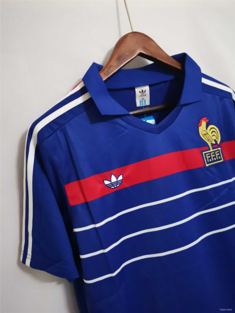 Koszulka Piłkarska FRANCJA 1984 Home RETRO Koszulka Piłkarska FRANCJA 1984 Home RETRO