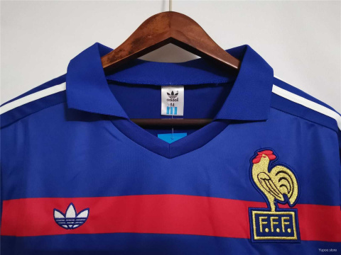 Koszulka Piłkarska FRANCJA 1984 Home RETRO Koszulka Piłkarska FRANCJA 1984 Home RETRO