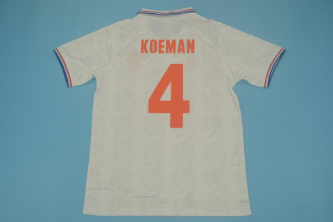 Koszulka Piłkarska Holandia 1995 Away Retro Koszulka Piłkarska Holandia 1995 Away Retro