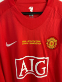 Koszulka Piłkarska Manchester United UCL Final 2008 Retro Dł Rękaw Koszulka Piłkarska Manchester United UCL Final 2008 Retro Dł Rękaw