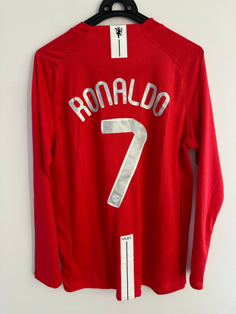 Koszulka Piłkarska Retro Manchester United UCL Final 2008, #7 Ronaldo Koszulka Piłkarska Retro Manchester United UCL Final 2008, #7 Ronaldo