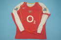 Koszulka Piłkarska ARSENAL LONDYN 2004/05 Retro Koszulka Piłkarska ARSENAL LONDYN 2004/05 Retro